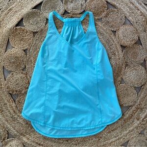 Women's Lululemon In A Flash Singlet Tank Top Angel Blue